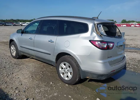 2017 Chevrolet Traverse Ls from USA, damaged, VIN 1GNKRFKDXHJ277785